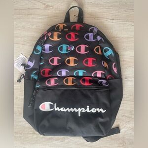 Champion black backpack 15” laptop